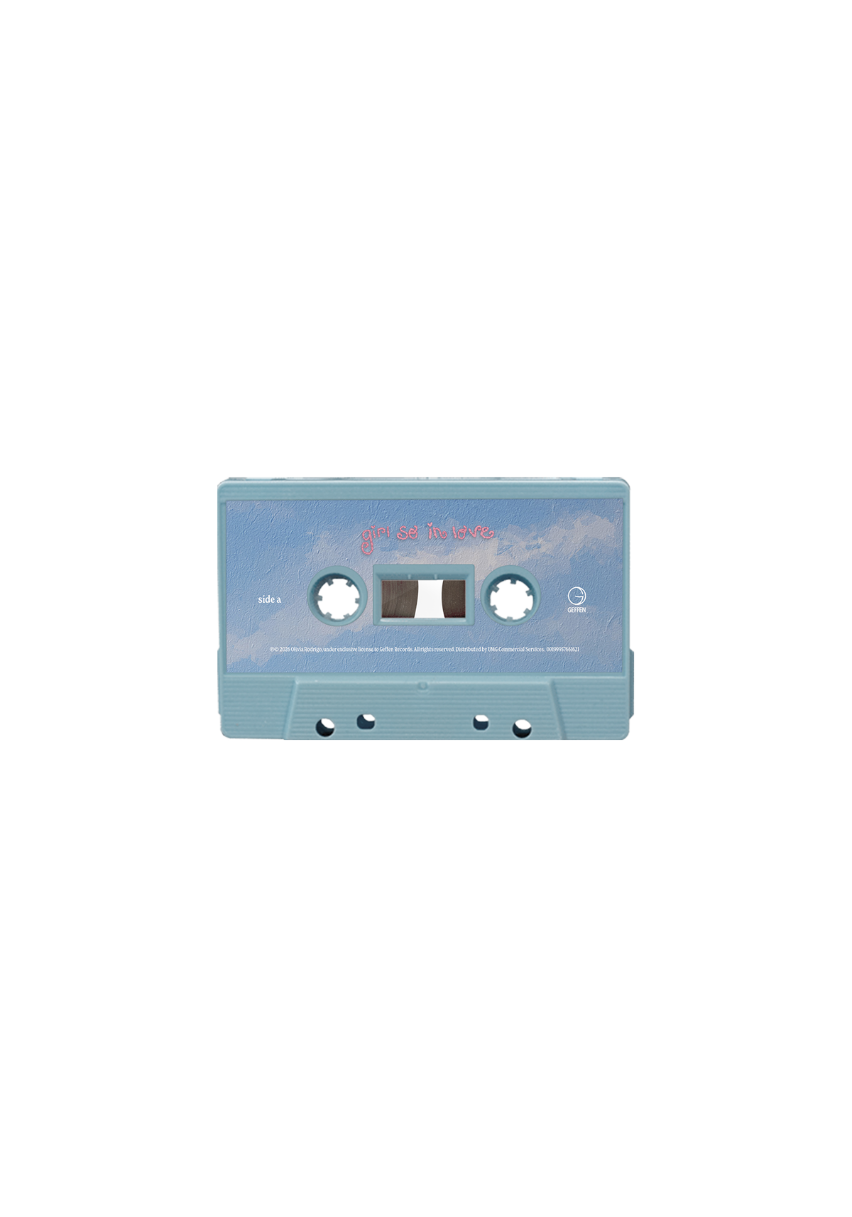 you seem pretty sad for a girl so in love - exclusive baby blue cassette