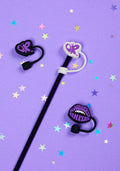 olivia rodrigo straw toppers – set of 3