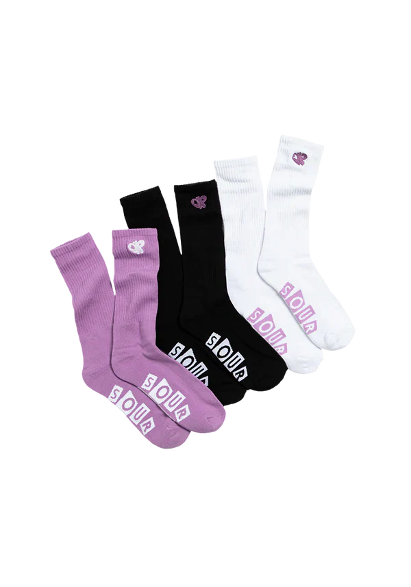 SOUR socks 3-pack