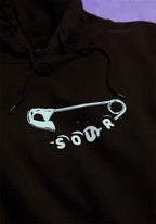 SOUR safety pin tracklist hoodie