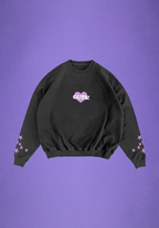 GUTS world tour crewneck pullover in black