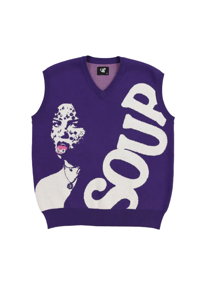 SOUR sweater vest