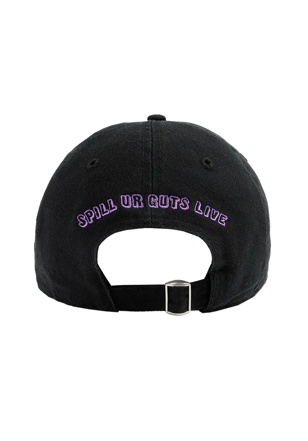 spill ur GUTS live world tour dad hat in black