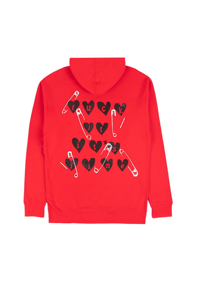 fuck it, it's fine hoodie