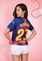 SIGNED | Limited Edition FC Barcelona x Olivia Rodrigo 25/26 men's home jersey signed by OLIVIA RODRIGO